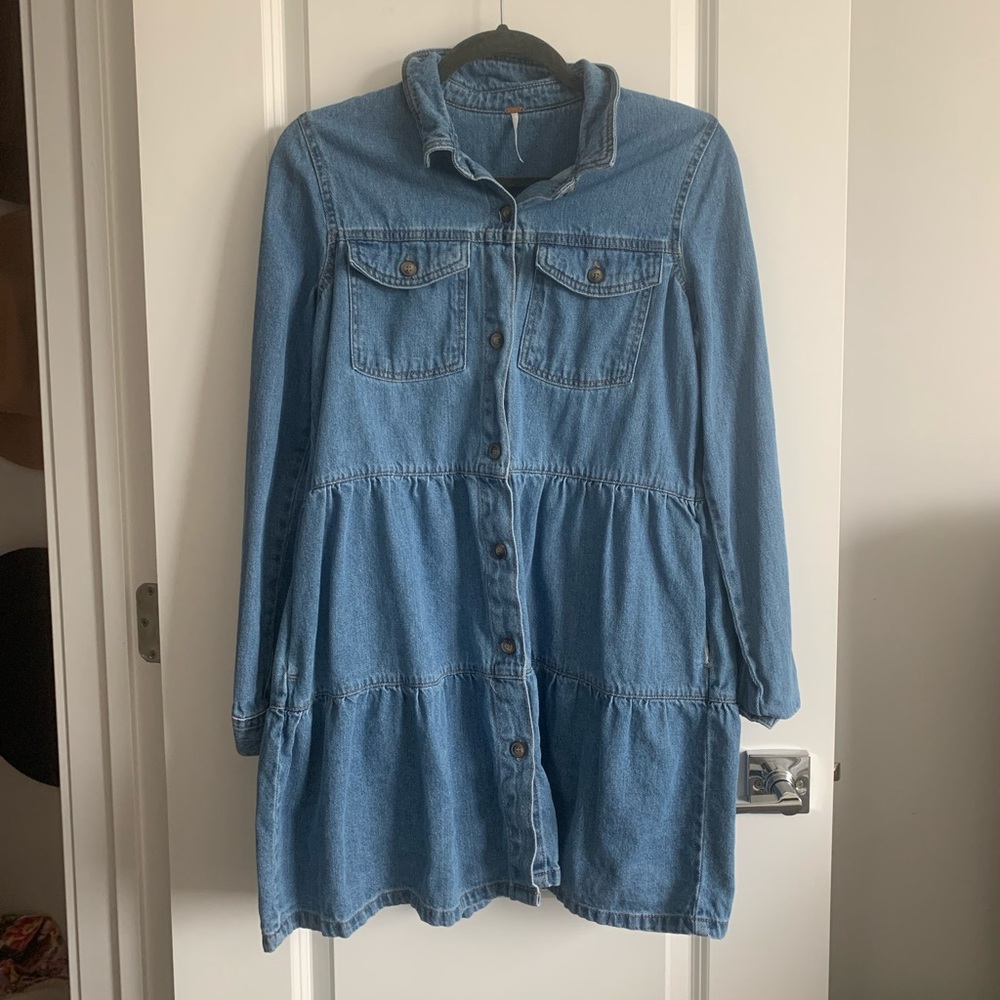 Free People Denim Dress